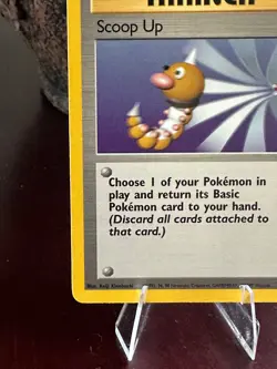 1999 Scoop Up 78/102 Rare Trainer Pokemon Card WOTC Base Set - Image 5