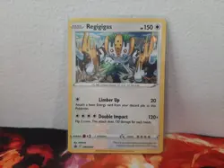 Regigigas Holo SWSH247 Black Star Promo Pokemon Card NM/M - Image 1