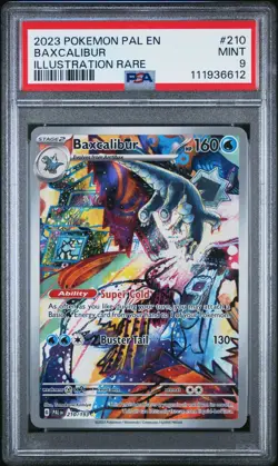 Baxcalibur 210/193 Sv02: Paldea Evolved Holo PSA 9 Graded Card TCG Pokemon - Image 1