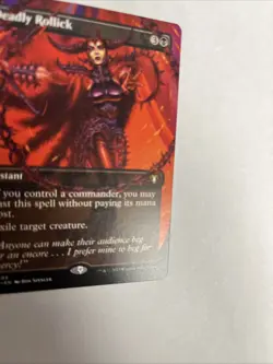 Deadly Rollick Borderless Nonfoil Card #0695 MTG LP - Image 2