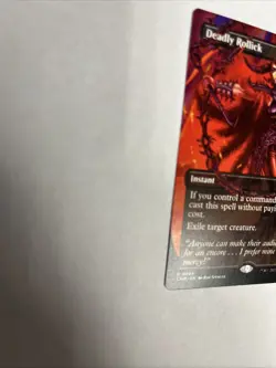 Deadly Rollick Borderless Nonfoil Card #0695 MTG LP - Image 5