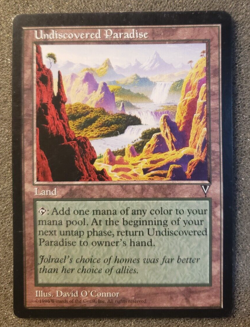Undiscovered Paradise Visions (Reserved List MTG Card) (DS3D1).................. - Image 5