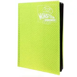 Monster 9 Pocket Trading Card Binder - Holofoil Yellow Album, Anti-Theft & An... - Image 1