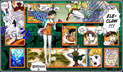 One Piece Card Game Carrot Green mat Gaming Desk Mat Playmat Mousepad - Image 1