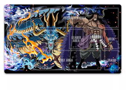 O-P Kaido Playing Field Trading Card Game Custom TCG Playmat Deskmat Mousepad - Image 1