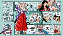 One Piece Playmat Yamato CCG OPCG TCG Trading Card Game Mat Play Pad Mousepad OP - Image 1