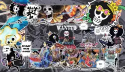One Piece Brook Playing Board Game Mat Card Game CCG OPCG Playmat Mouse Pad - Image 1