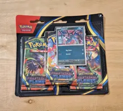 Pokemon Mega Evolution: Phantasmal Flames 3-Pack Blister (Promo Card: Sneasel) - Image 1