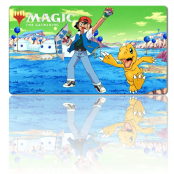 Cursed Magic the Gathering Pokemon Digimon Dragon Ball Yugioh Card TCG Playmat - Image 1