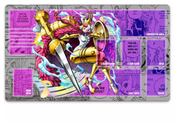 O-P Playmat UTA TCG CCG Playmat Custom Card Mat Deskmat Mousepad One Piece - Image 1
