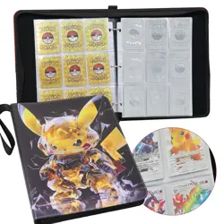 Trading Card Binder 900 Cards Holder Album Folder 9 Pocket 50 Removable Sleeves - Image 2