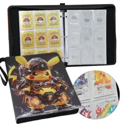 900 Cards Pocket Binder 9 Pocket Game Sport Trading Cards Album Folder - Pokemon - Image 2