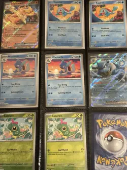Pokemon 151 Binder and Cards Incomplete Set W Some Promos + Vintage ( Claim Sale - Image 3