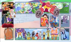 One Piece Card Game Egghead / Dr. Vegapunk Gaming Desk mat Playmat Mousepad - Image 1