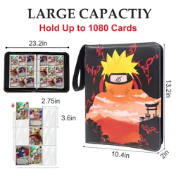 Anime Card Binder for Trading Cards,480 Cards One Piece TCG Card Binder - Image 2
