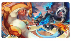 Board Card Game Pokemon Charizard リサートン Playmat Game Mousepad Play Mat of TCG - Image 1