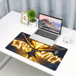 Board Card Game Pokemon The Bird Zapdos Playmat Game Mousepad Play Mat of TCG - Image 3