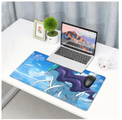 Suicune - Pokemon Board Card Game Playmat Games Mousepad Play Mat of TCG 225943 - Image 3