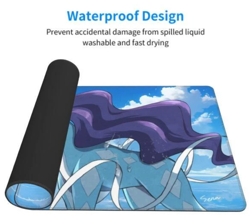 Suicune - Pokemon Board Card Game Playmat Games Mousepad Play Mat of TCG 225943 - Image 5