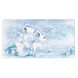 Board Card Game Pokemon Alolan Vulpix Mouse Pad PTCG CCG MTG Games Play Mat - Image 1