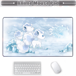 Board Card Game Pokemon Alolan Vulpix Mouse Pad PTCG CCG MTG Games Play Mat - Image 2