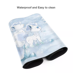 Board Card Game Pokemon Alolan Vulpix Mouse Pad PTCG CCG MTG Games Play Mat - Image 5