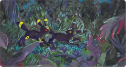 Umbreon - Pokemon Board Card Game Playmat Games Mousepad Play Mat of TCG 226006 - Image 1