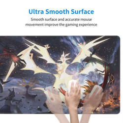 Mewtwo Rayquaza Pokemon Board Card Game Playmat Games Mousepad Play Mat of TCG - Image 4