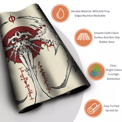 Phyrexian Atraxa Table Playmat TCG CCG Trading Card Game Mat Mouse Pad - Image 4