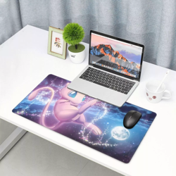 Mew - Board Card Game Pokemon Playmat Game Mousepad Play Mat of TCG 114973 - Image 3