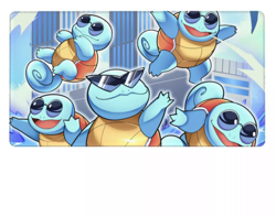 Squirtle - Board Card Game Pokemon Playmat Game Mousepad Play Mat of TCG 225772 - Image 1