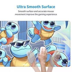 Squirtle - Board Card Game Pokemon Playmat Game Mousepad Play Mat of TCG 225772 - Image 4