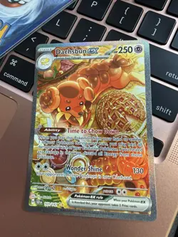 Dachsbun ex 169/142 Holo Special Illustration Rare Stellar Crown Pokemon Card - Image 1