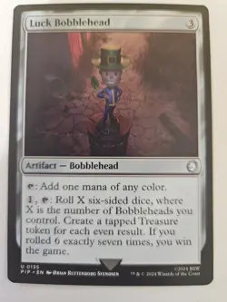MTG - Universes Beyond: Fallout - Luck Bobblehead- NM - NF - Image 1