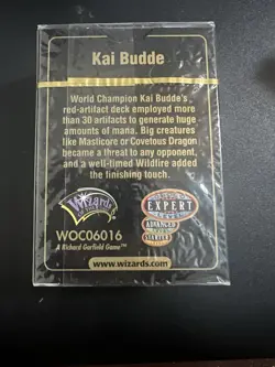 Magic the Gathering Sealed Kai Budde 1999 World Championship Deck Sealed New - Image 2