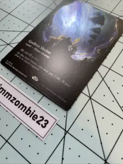 Godless Shrine (Borderless) (Galaxy Foil) 0375 Edge of Eternities MTG EOE - Image 3