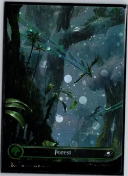 Forest (0371) (Borderless) (Galaxy Foil) Foil L Edge of Eternities 371 NM - Image 1