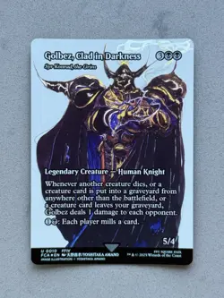 Golbez, Clad In Darkness (FOIL) #10 MTG Final Fantasy FCA - Syr Konrad, the Grim - Image 1
