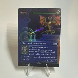MTG Foil Fierce Guardianship (1823) | NM | Extra Life | Secret Lair Drop | Magic - Image 1