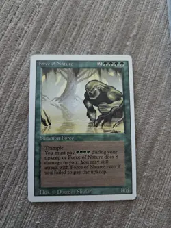 Force of Nature - 1994 Magic the Gathering MTG Revised - NM - Image 1