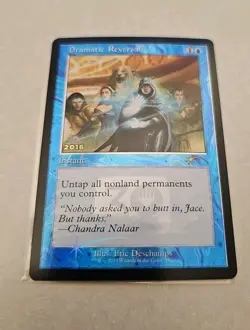 MTG Retro FOIL Dramatic Reversal 30th Anniversary Promo NM - Image 1