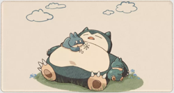 Snorlax - Board Game Pokemon Playmat Games Mousepad Play Mat of TCG 2403 - Image 1