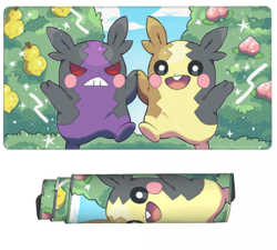 Morpeko - Board Game Pokemon Playmat Games Mousepad Play Mat of TCG 225636 - Image 2