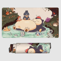 Snorlax - Board Game Pokemon Playmat Games Mousepad Play Mat of TCG 2546 - Image 2