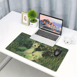 Leafeon - Board Game Pokemon Playmat Games Mousepad Play Mat of TCG 225595 - Image 3