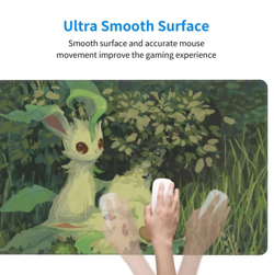 Leafeon - Board Game Pokemon Playmat Games Mousepad Play Mat of TCG 225595 - Image 5