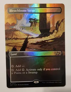 Mtg Aetherdrift Bleachbone Verge Borderless NM Foil - Image 1