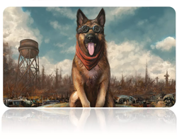 DOGMEAT, EVER LOYAL - Magic The Gathering Playmat TCG CCG MTG Playmat Mousepad - Image 1