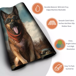 DOGMEAT, EVER LOYAL - Magic The Gathering Playmat TCG CCG MTG Playmat Mousepad - Image 4