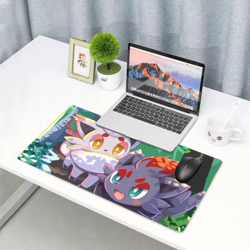 Hisuian Zorua - Board Game Pokemon Playmat Games Mousepad Play Mat of TCG 225698 - Image 3